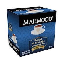 Mahmood Coffee Orta Şekerli Hazır Türk Kahvesi 12 x 8 G