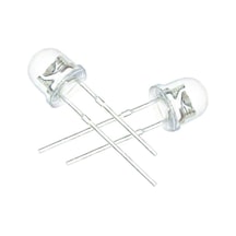 Elektronikport-Led 4.8Mm Mantar Şeffaf Sarı (100 Adet)