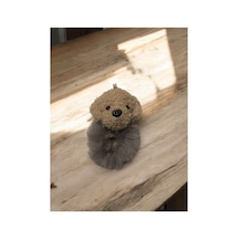 Köpekli Peluş Lastik Simit Toka Vizon - 673856368 Vizon