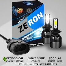 Honda Civic Fe1 2022-2024 Kısa Far Uyumlu Şimşek Etkili Led Xenon Light Series H11