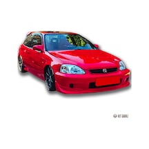Kit Garaj Honda Civic 1999-2001 Type R Ön Ek No:5 Plastik Boyasız