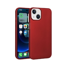 Zore İphone 15 Plus Uyumlu Ogaa Premier Silikon Kılıf-kırmızı