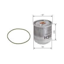 Bosch Yağ Filtresi F026407060