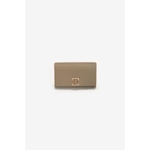 Calvin Klein Emblem Hw Pebble Sna Kadın Kartlık-14720 Brown