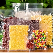 18x25 Cm 5 Kg 120 Micron Sadece Endüstriye Tip Kalın Düz Gıda Vakum Poşeti 18x25 Cm