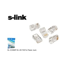 Slınk Sl-C0B8P Rj-45 Rj45 Konnektor 100 Adet