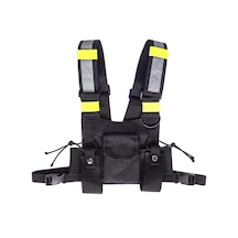 Maiyame 600d Oxford Askeri Yelek, Radyo Ve Cihaz Taşıma Çantası, Işık Yansıtıcı Şeritli, Outdoor Av Ve Kurtarma Görevleri İçin