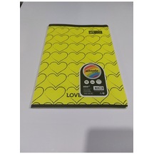 Mynote Te x t A4 Plastik Kapak Desenli 60 Yaprak Kareli Defter