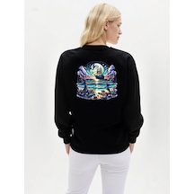 Ogc Deniz Kızı Unisex Sweatshirt Siyah