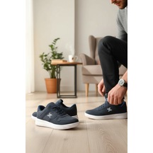 Enoch Erkek X Amblem Detaylı Yüksek Beyaz Tabanlı Günlük Spor Ayakkabı Sneaker Beyaz