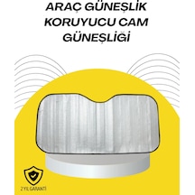 Mey İthalat Katlanabilir Reflektörlü Oto Güneşliği - Yaz Sıcaklarına Karşı Yüksek Koruma