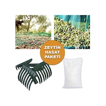 ZEYTİN HASAT PAKETİ 4X6 ZEYTİN SERGİSİ, 10 ADET ZEYTİN TIRMIĞI, 5