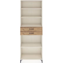 Arges Dolap 4 Raflı 2 Çekmeceli 88x30x243 Aytaşı-çam Aytaşı