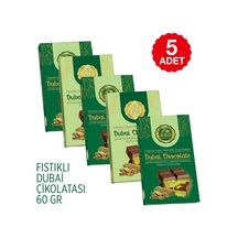 Milat Dubai Çikolatası Fıstıklı 5 60 G