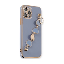 Newface - 648 - İphone 12 Pro Kılıf Esila Silikon - Kmrsfres - - Gri