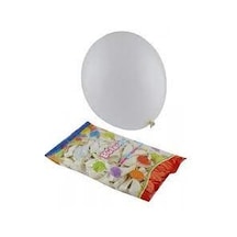 Balonevi Beyaz Balon 100 Lü