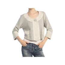 Bulalgiy Kadın Gri Ceket - Bga084725-Gri-34 Gri