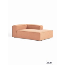 Most Mollis Plus Sağ Köşe Dinlenme Kiremit Keten Kumaş Yumuşak Sü