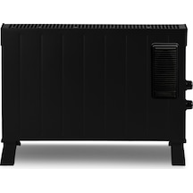 Kumtel Siyah Fanlı Konvektör Isıtıcı 2500w Hc-2952