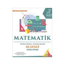 10.Sınıf Matematik Konu Anlatım - Yazıt Yayınları