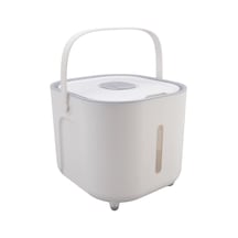 Natudeco Pirinç Dağıtıcı Sızdırmaz Pirinç Saklama Kabı Böcek