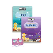 8.sınıf Master Türkçe Ve Paragraf Soru Bankası 2'li Set