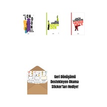 Buzun Çocukları + Martin Eden + Demir Ökçe + Okuma Sticker'ları