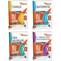 Günay Yayınları Bumerang 8. Sınıf 4 Lü Kitap Seti