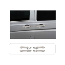 Mercedes Vito W447 Uyumlu 2014 Ve Üzeri Krom Kapı Kolu 4 Kapı Çift Delikli Paslanmaz Çelik