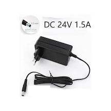 2 Adet Dc 24v 1.5A Nem Nozülü Adaptörü