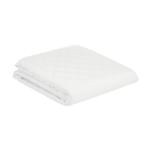 Care Sıvı Geçirmez Kapıtonelı 100 Polyester Alez Beyaz Tek Kişilik Genel