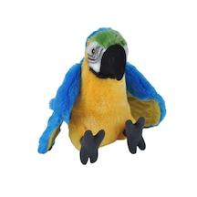Wild Republic Mavi Sarı Macaw Papağanı 30 Cm 12248 Çok Renkli