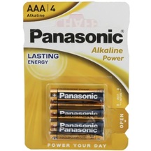 Panasonic Alkaline Power Aaa İnce Pil 4 Lü