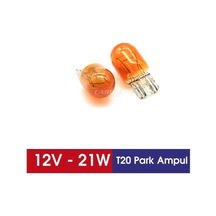Ampul T 20 Park Çift Duy 21W Turuncu 2   Adet