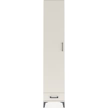 Arges Dolap 3 Raflı Tek Çekmeceli Tek Askılı 44x30x221 Aytaşı-aytaşı Aytası