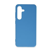 Samsung Galaxy Uyumlu - S24 Kılıf First Silikon - Mavi