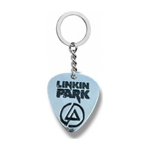 Linkin Park Rock Grubu Pena Şeklinde Çift Taraflı Rock İşaretli Metal Anahtarlık