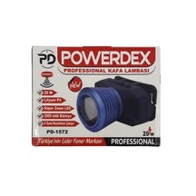 Powerdex Pd-1572 Kafa Feneri Lacivert - Siyah