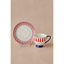 Karaca Deep Kahve Fincan Takımı 90 Ml Kırmızı