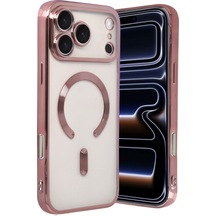 Gld-spt- Newface Apple Uyumlu iPhone 17 Pro Kross Magneticsafe Kapak - Rose
