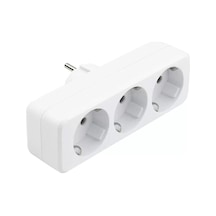 Hubrendy Sh De-pa Dpa-10011 Üçlü Golyat Düz Fiş Priz 250v 16a 3500w 0