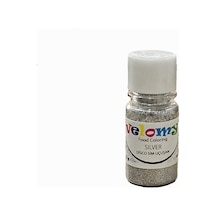 Velomy Metalik Yenilebilir Disko Simi 4gr Gümüş