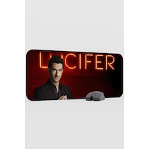Lucifer V3 70x30 Xl Gaming Kauçuk Kaymaz Taban Mouse Pad Fare Altlığı