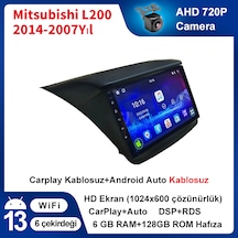 Mitsubishi L200 2014-2007 Yıl Multimedya 6-128 Gb Navigasyon