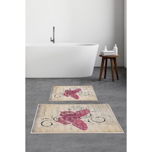 Alanur Trend Kaymaz Taban Dijital Banyo Takımı Kt421 Vizon