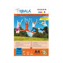 Epson 103 L3252 İle Uyumlu Premium Parlak Çift Taraflı Double Side A4 Fotoğraf Kağıdı 260 Gr. 2