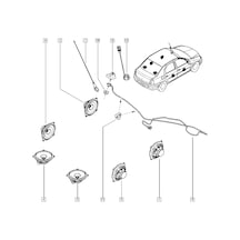 Anten Kablosu Logan Hatchback 282438118R