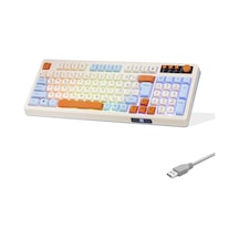 Multimedya Gaming Klavye Rgb 104 Tuş Beyaz G519x