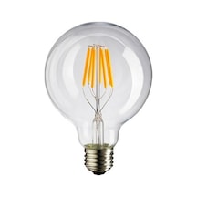 Ct 4354 6w/3200k Edison G95 Glop Uzun Fılament Led Ampul Günışığı Cata