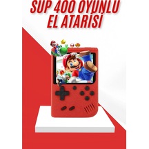 Mey İthalat Nostalji Oyunlu Mini Atari Gamebox 400 Oyunlu El Atarisi 21284582
